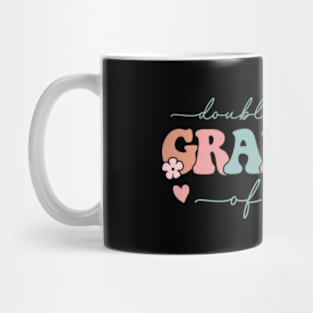 Double Blessed Grandma Of Twins Mug